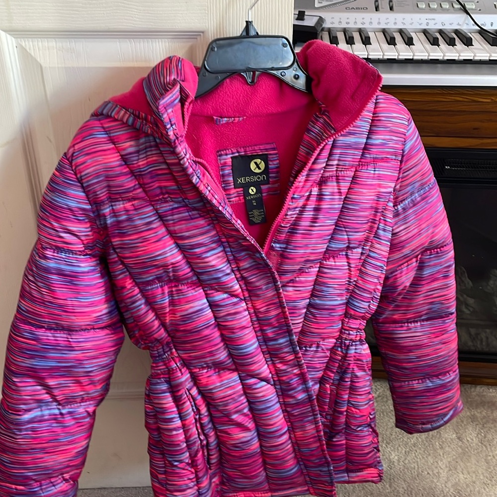 Girls size 16 coat puffer
